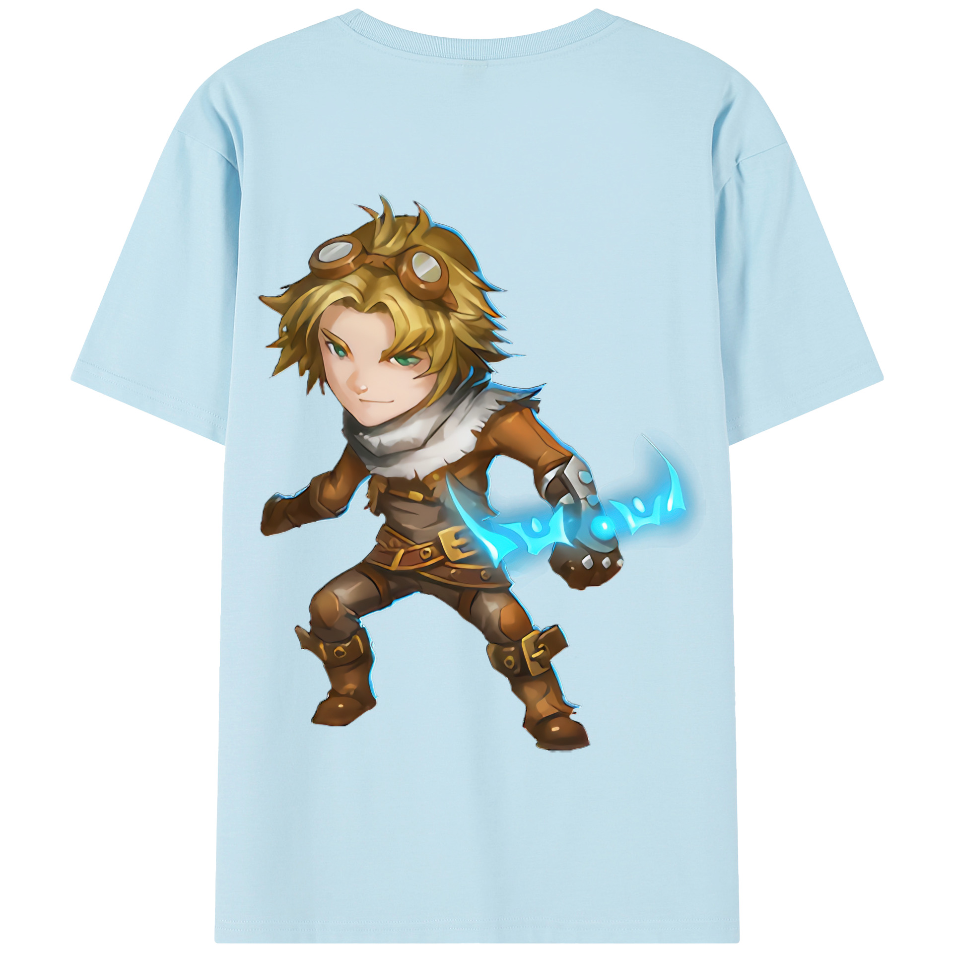 リーグ・オブ・レジェンド League of Legends LOL 綿100％半袖Tシャツ（背面プリント）